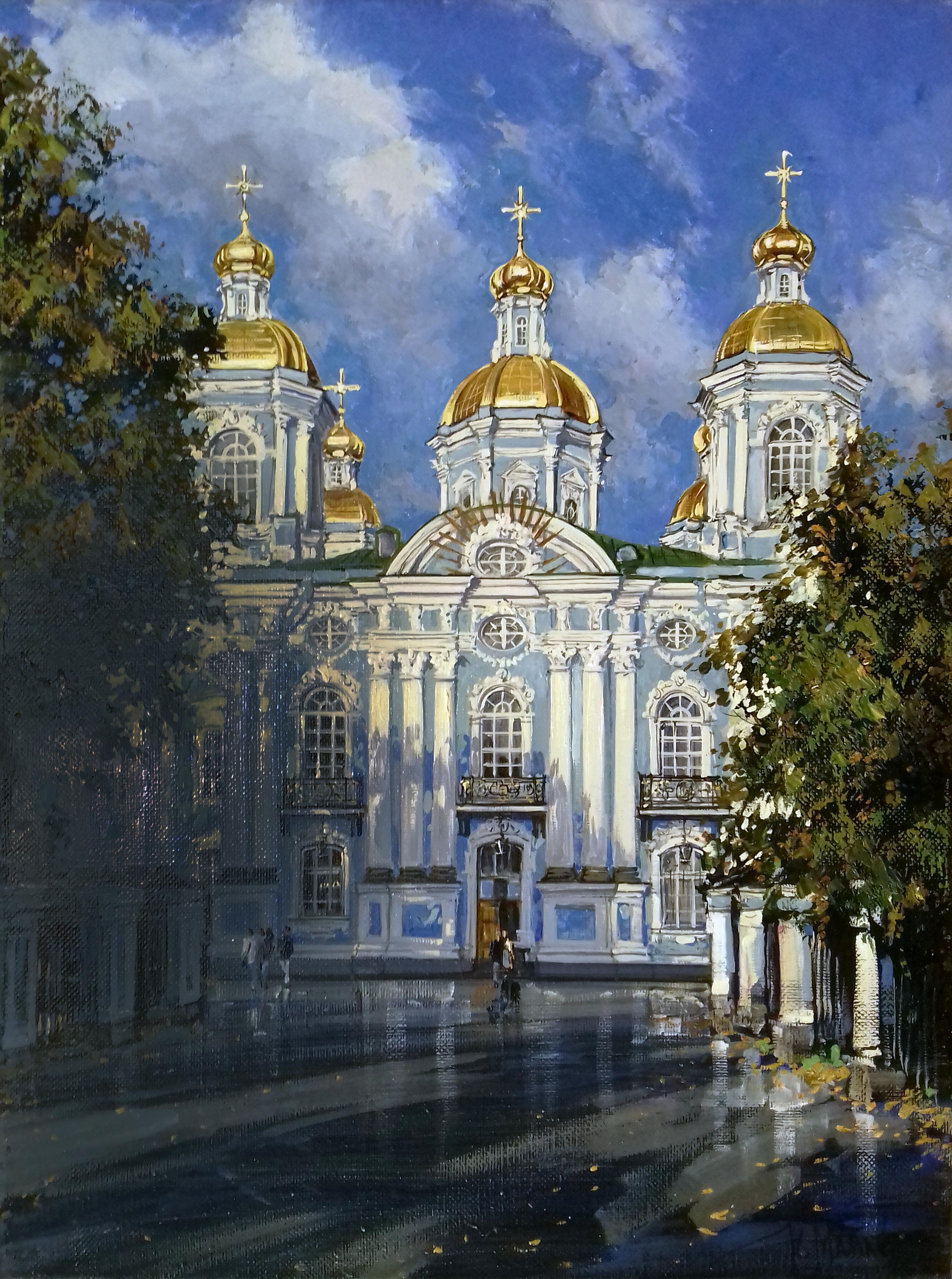 Никольский собор  - 1, Кирилл Мальков, Купить картину Масло