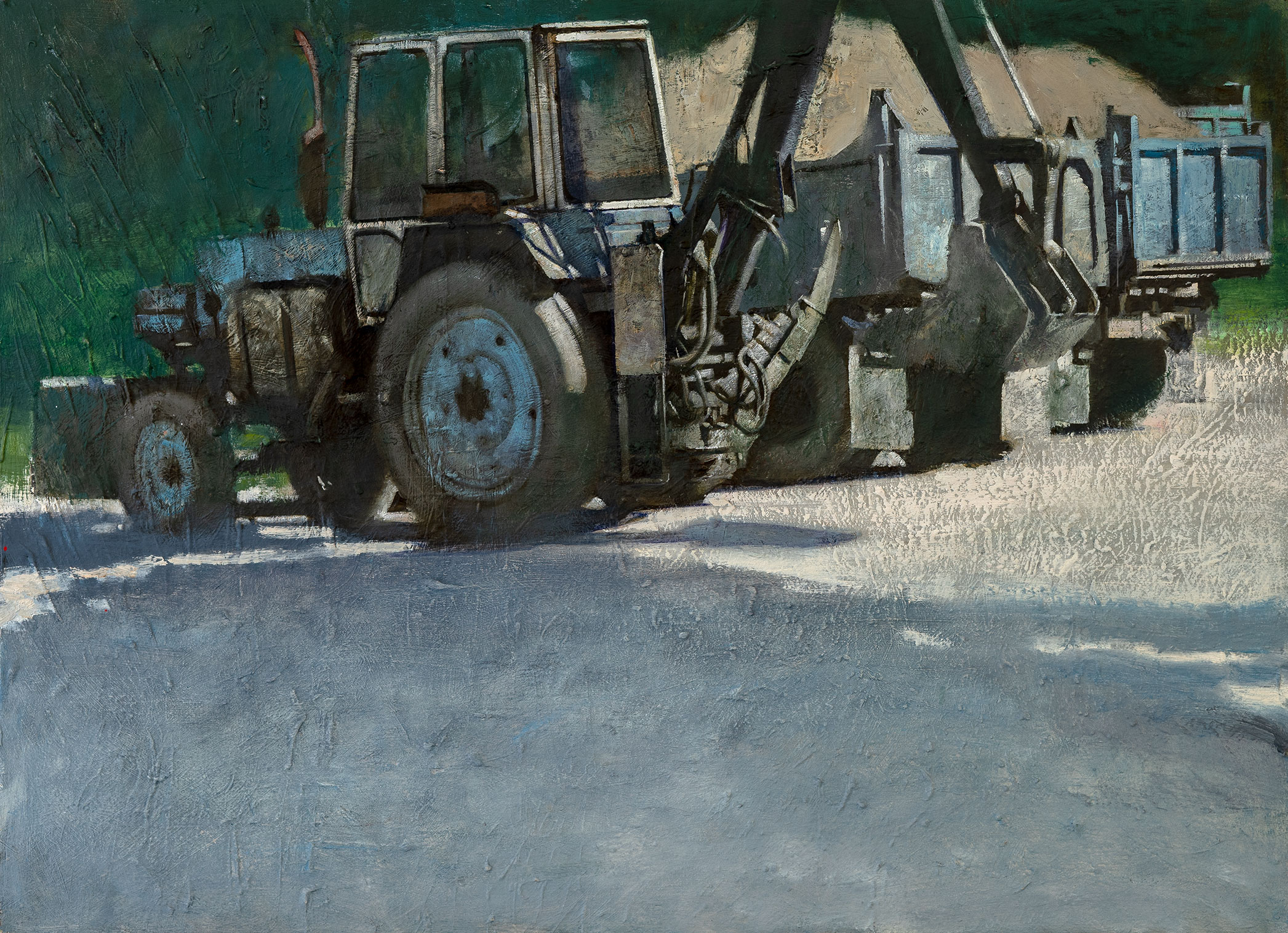 Трактор - 1, Александр Греков, Купить картину Масло