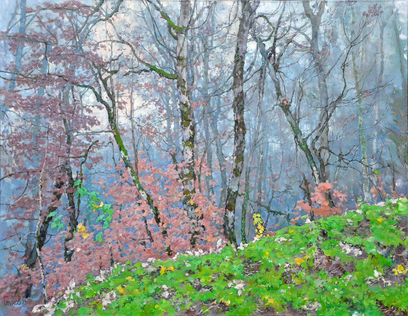 Осень в горах - 1, Николай Глухов, Купить картину Масло