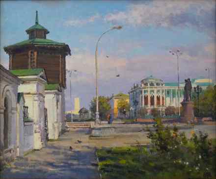 У старой башни. Екатеринбург