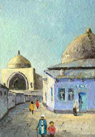 Узбекистан, Ташкент. Старый город, соборная мечеть Джами