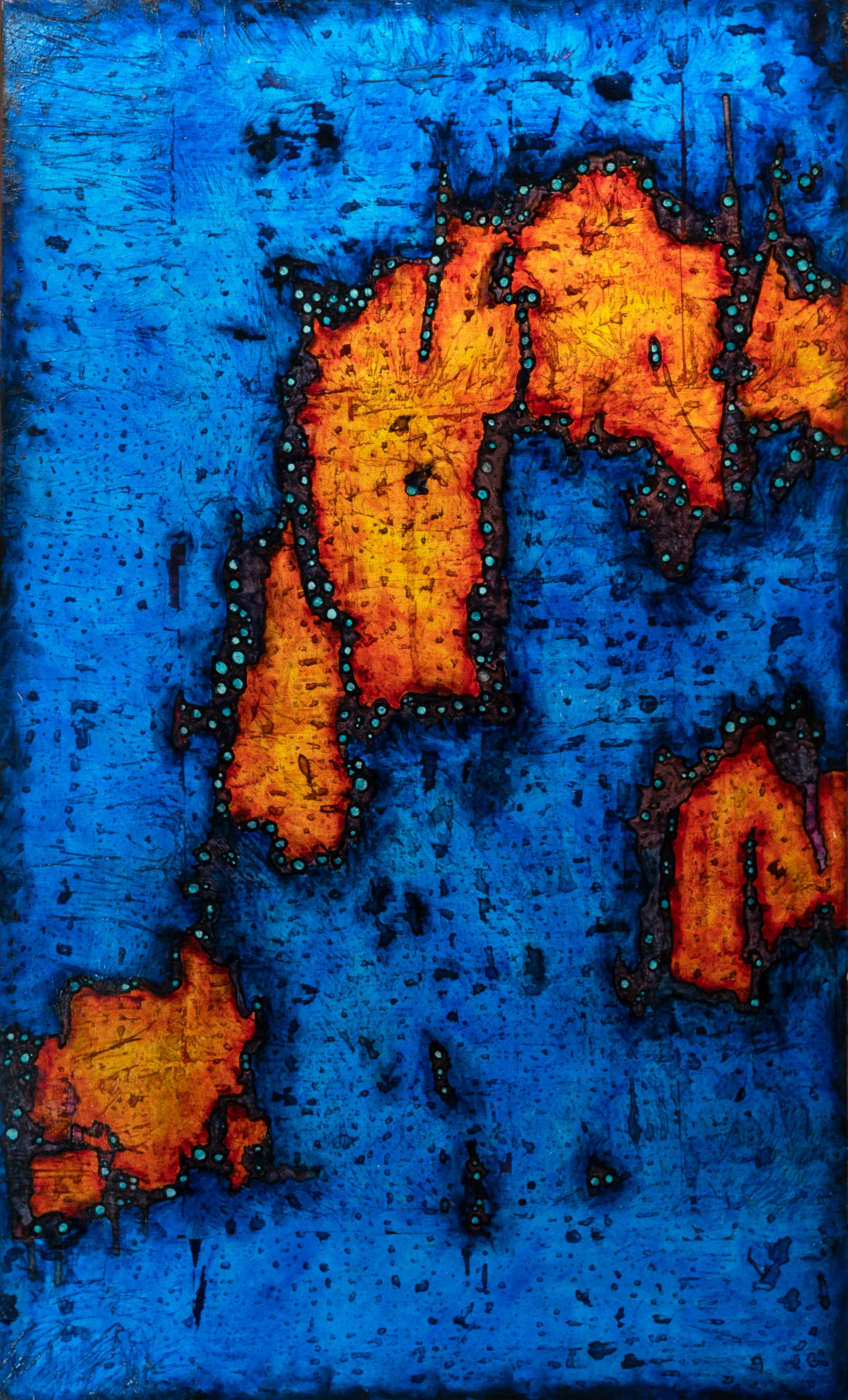 Взмах левой. Левая часть диптиха - 1, Антон Полушин, Купить картину Смешанная техника