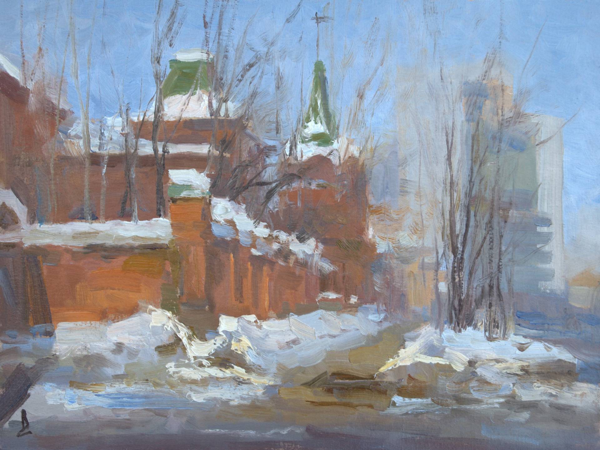 Мороз и солнце - 1, Сергей Волков , Купить картину Масло