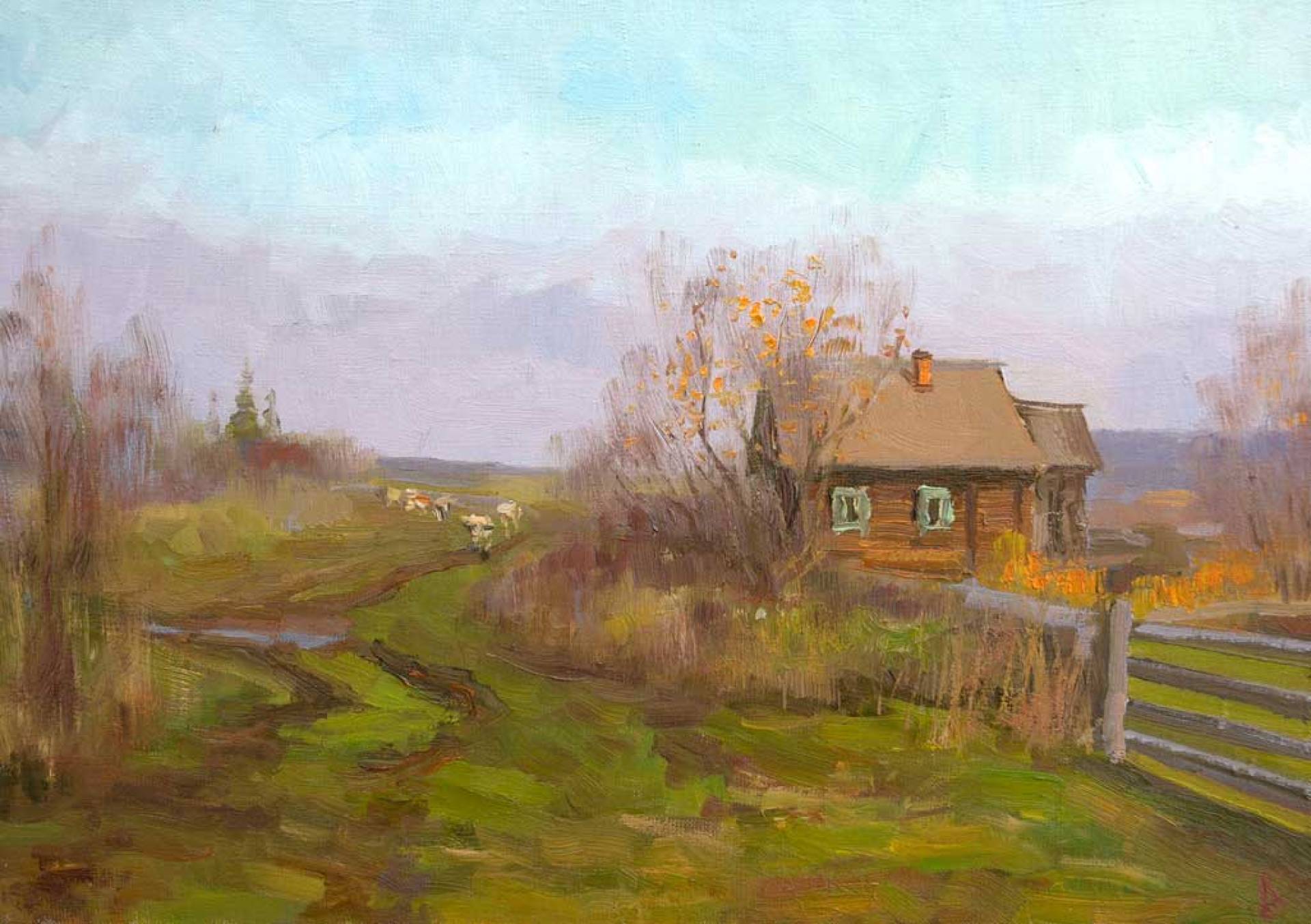 Этюд в Чусовом - 1, Сергей Волков , Купить картину Масло