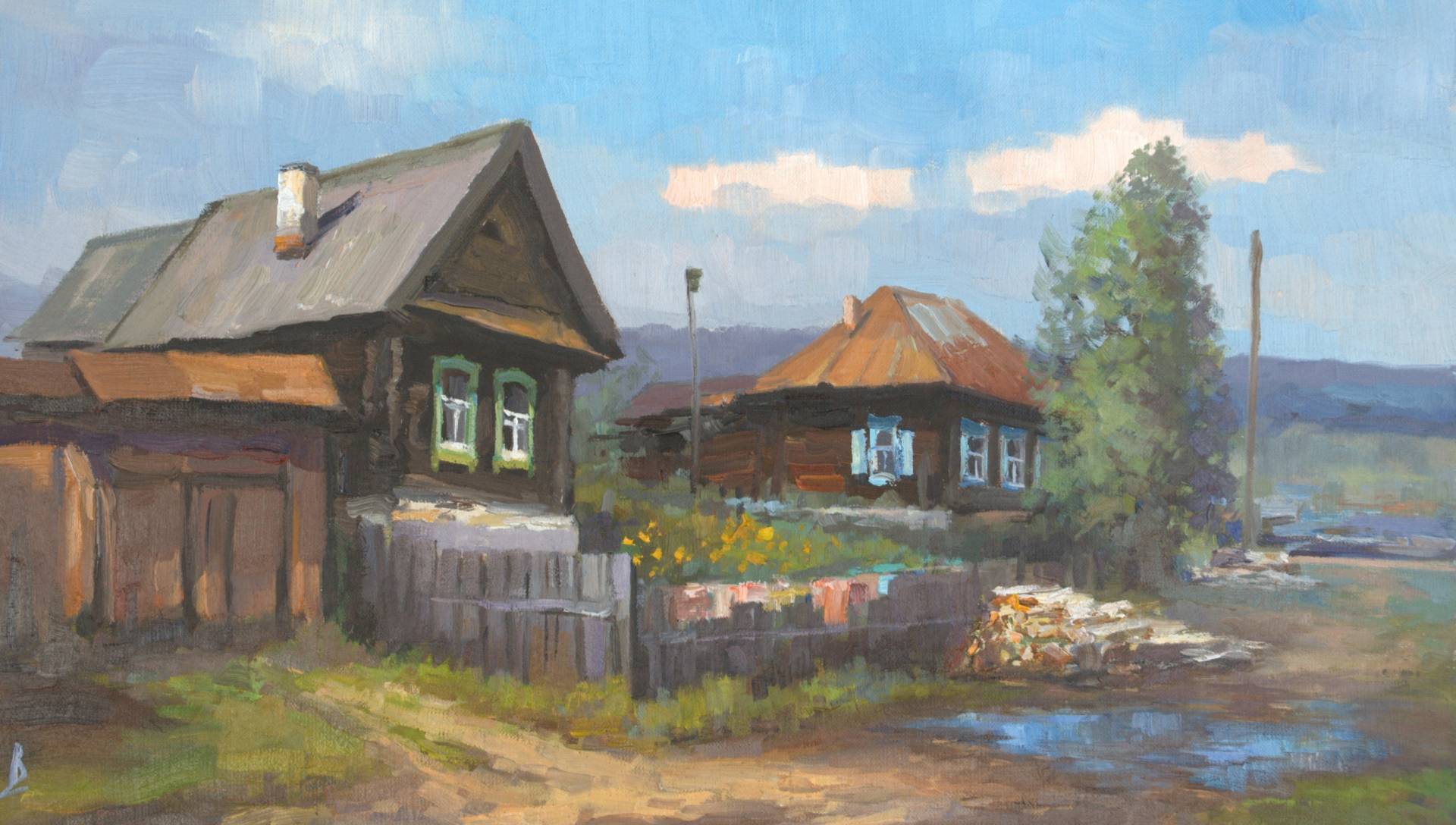 Ближе к полудню - 1, Сергей Волков , Купить картину Масло