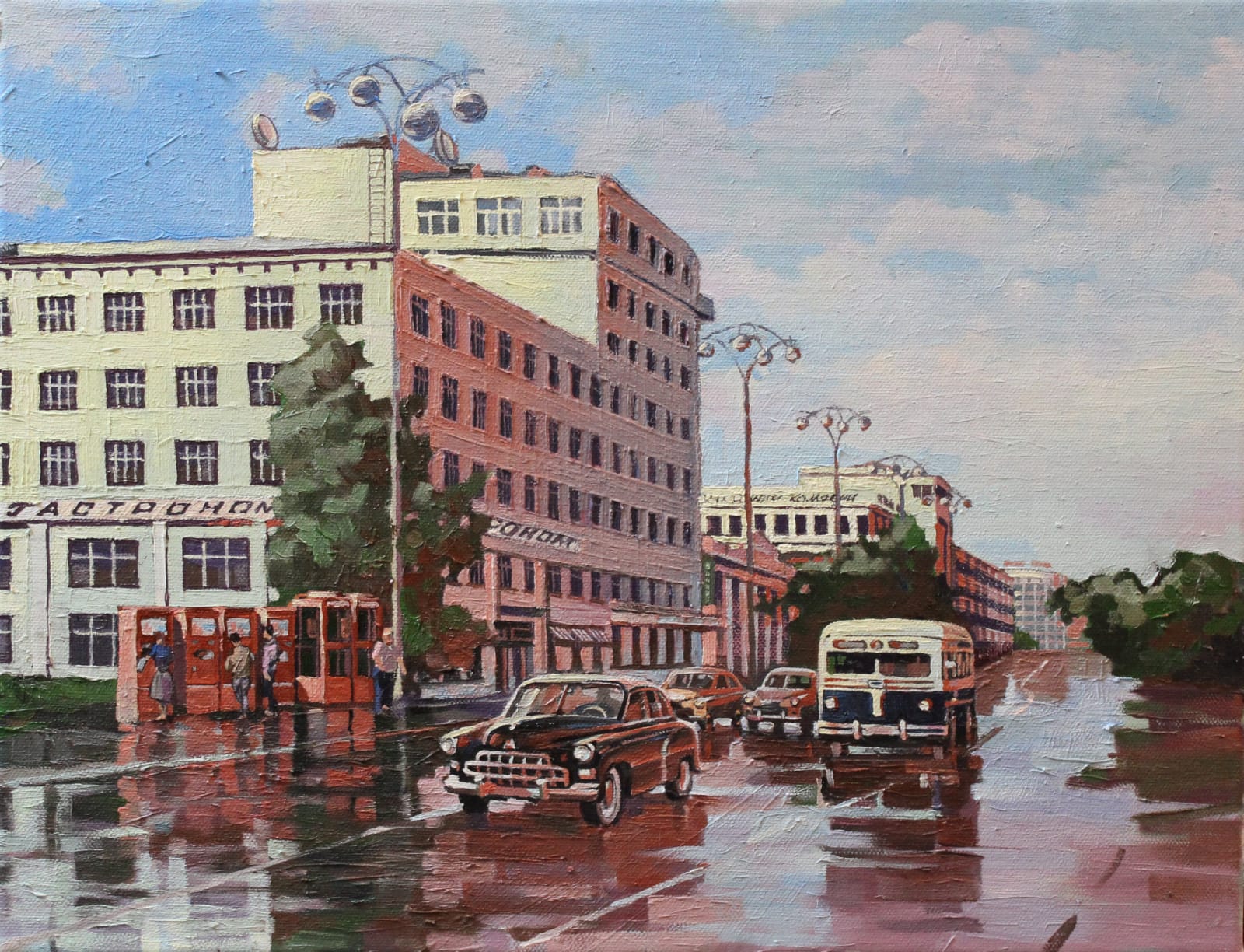 От Исети до Плотинки - 1, Андрей Сергеев , Купить картину Масло