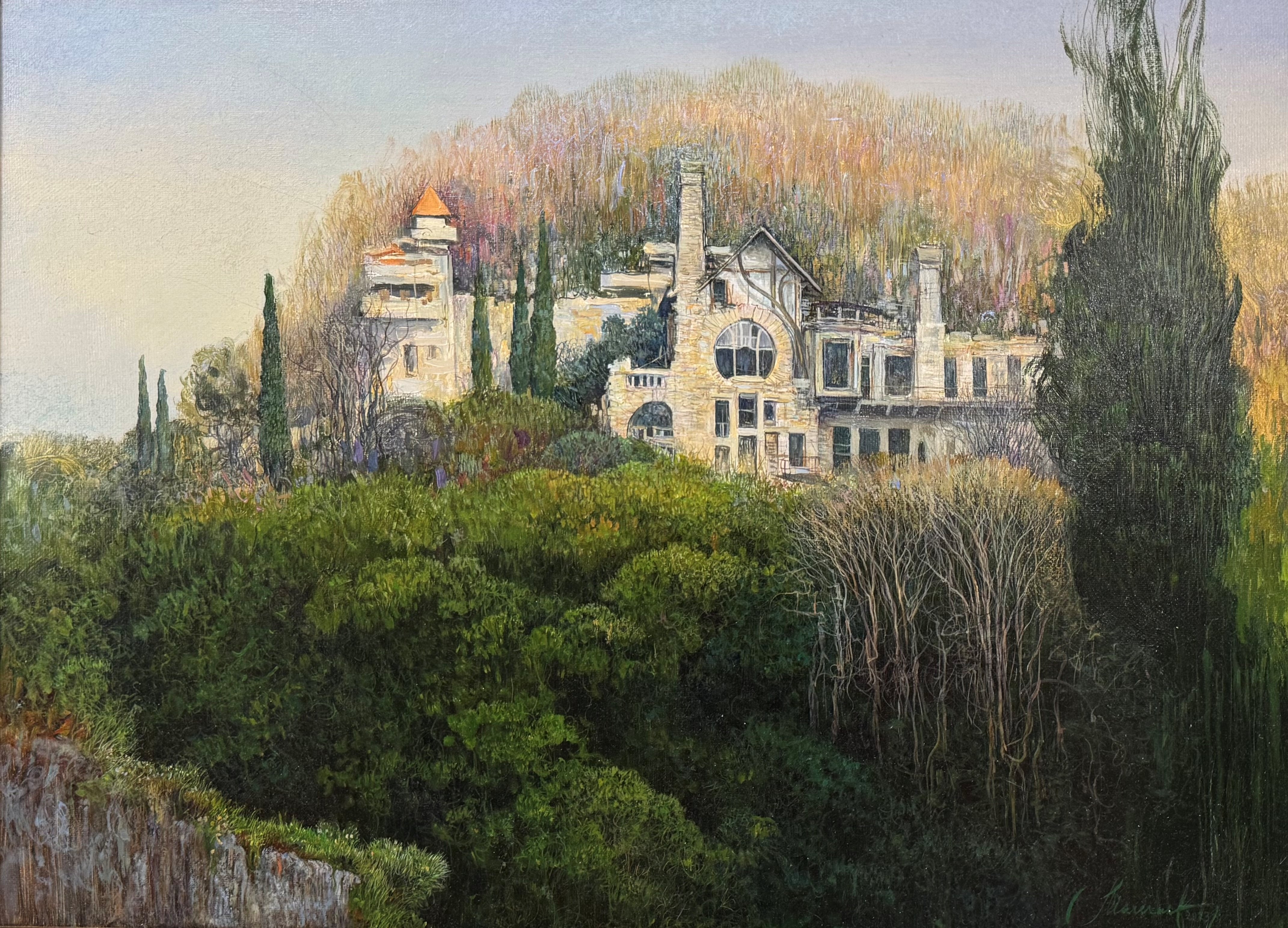 Вечер в Гаграх - 1, Андрей Мамаев, Купить картину Масло