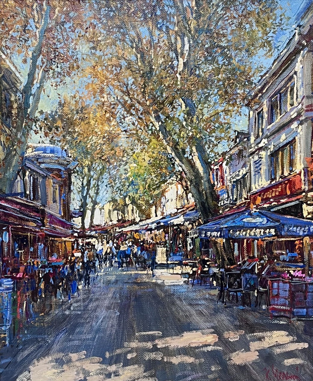 Кафе - 1, Кирилл Мальков, Купить картину Масло
