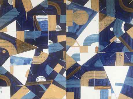 Edges (diptych)