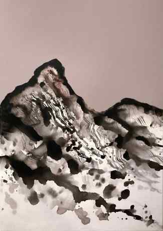 Pink mountain