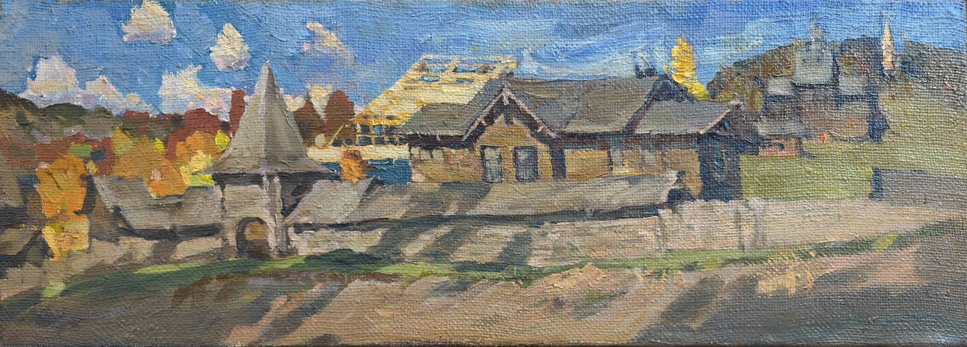 Осенний день - 1, Сергей Костылев, Купить картину Масло