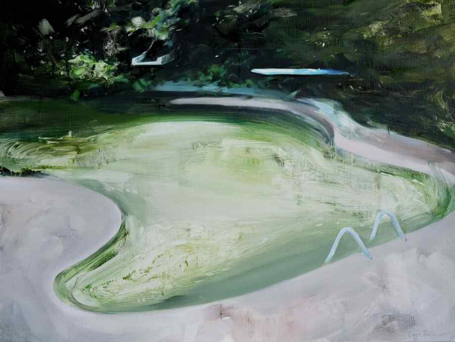 An Abandoned Swimming Pool