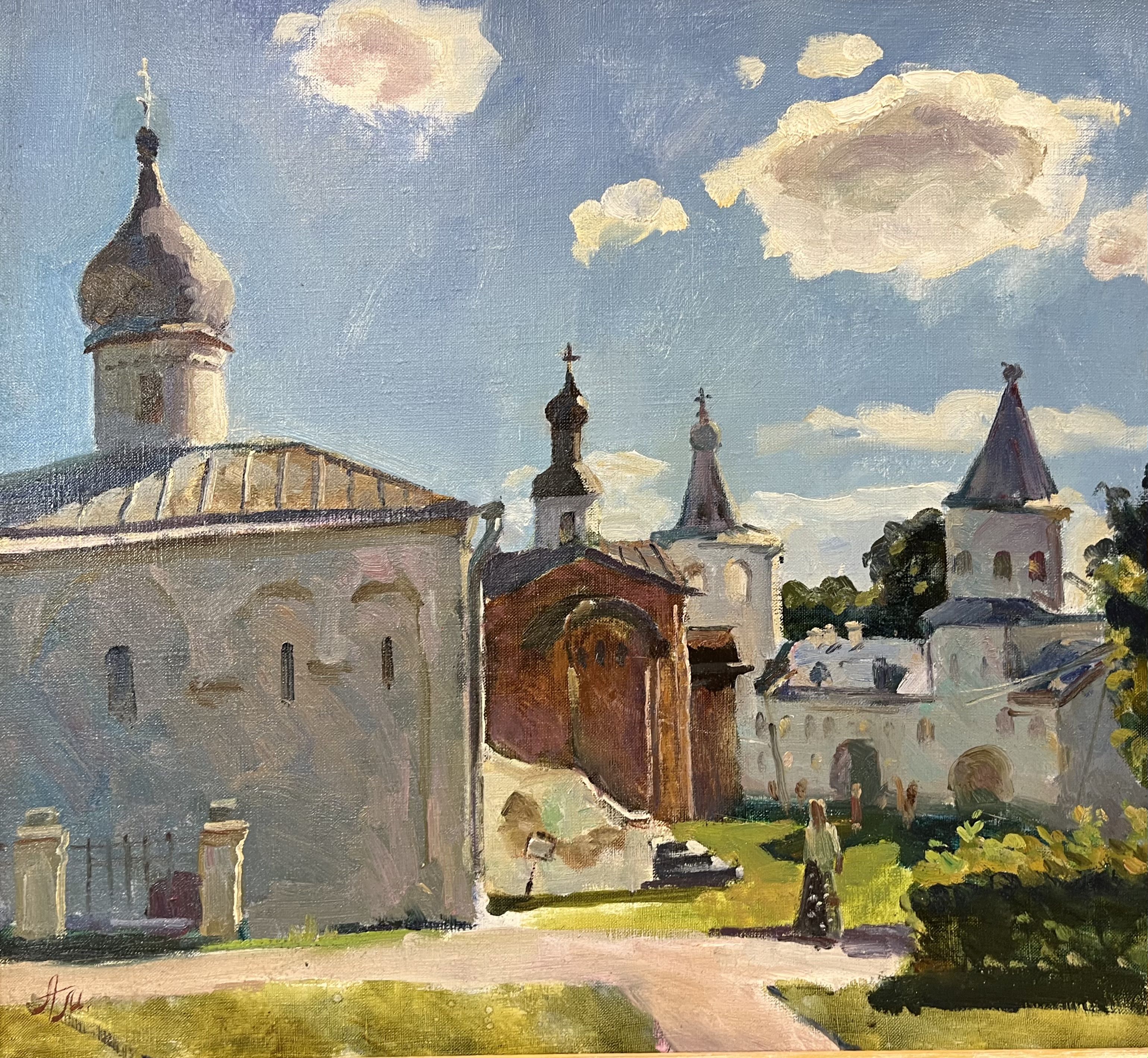 Ярославово дворище - 1, Антон Мелентьев, Купить картину Масло