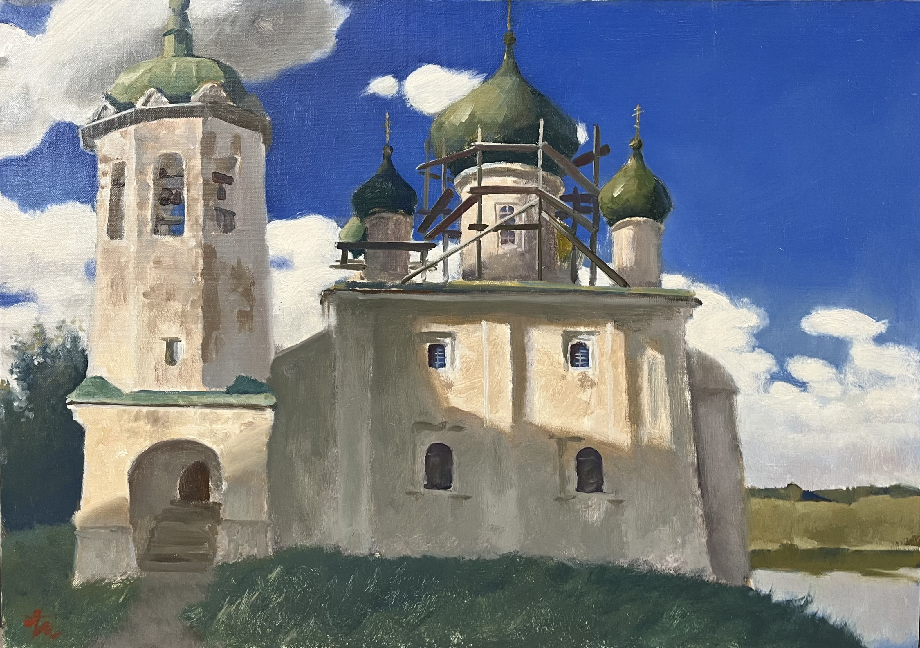 Синева небес - 1, Антон Мелентьев, Купить картину Масло