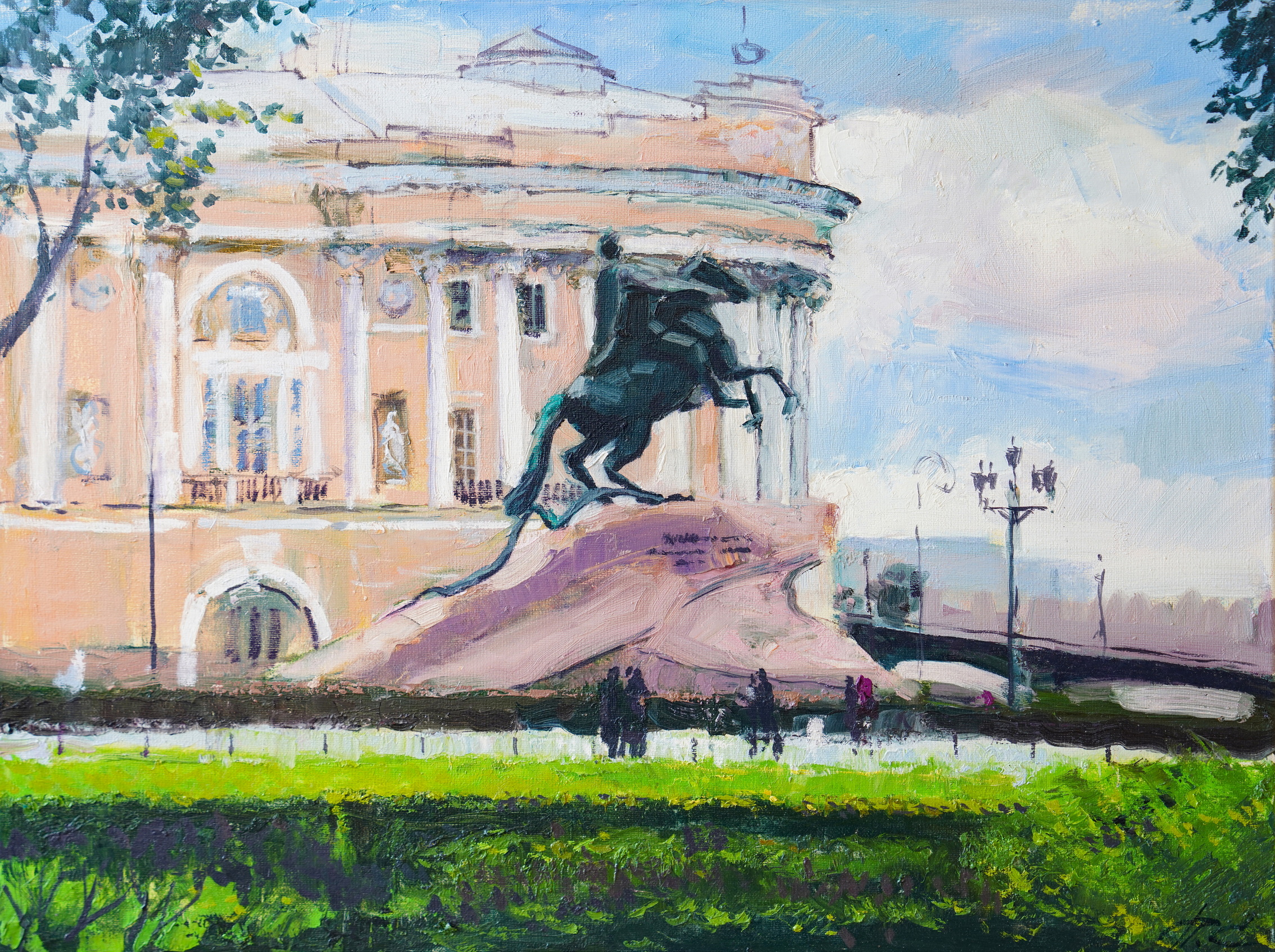 Медный всадник - 1, Сергей Прохоров , Купить картину Масло
