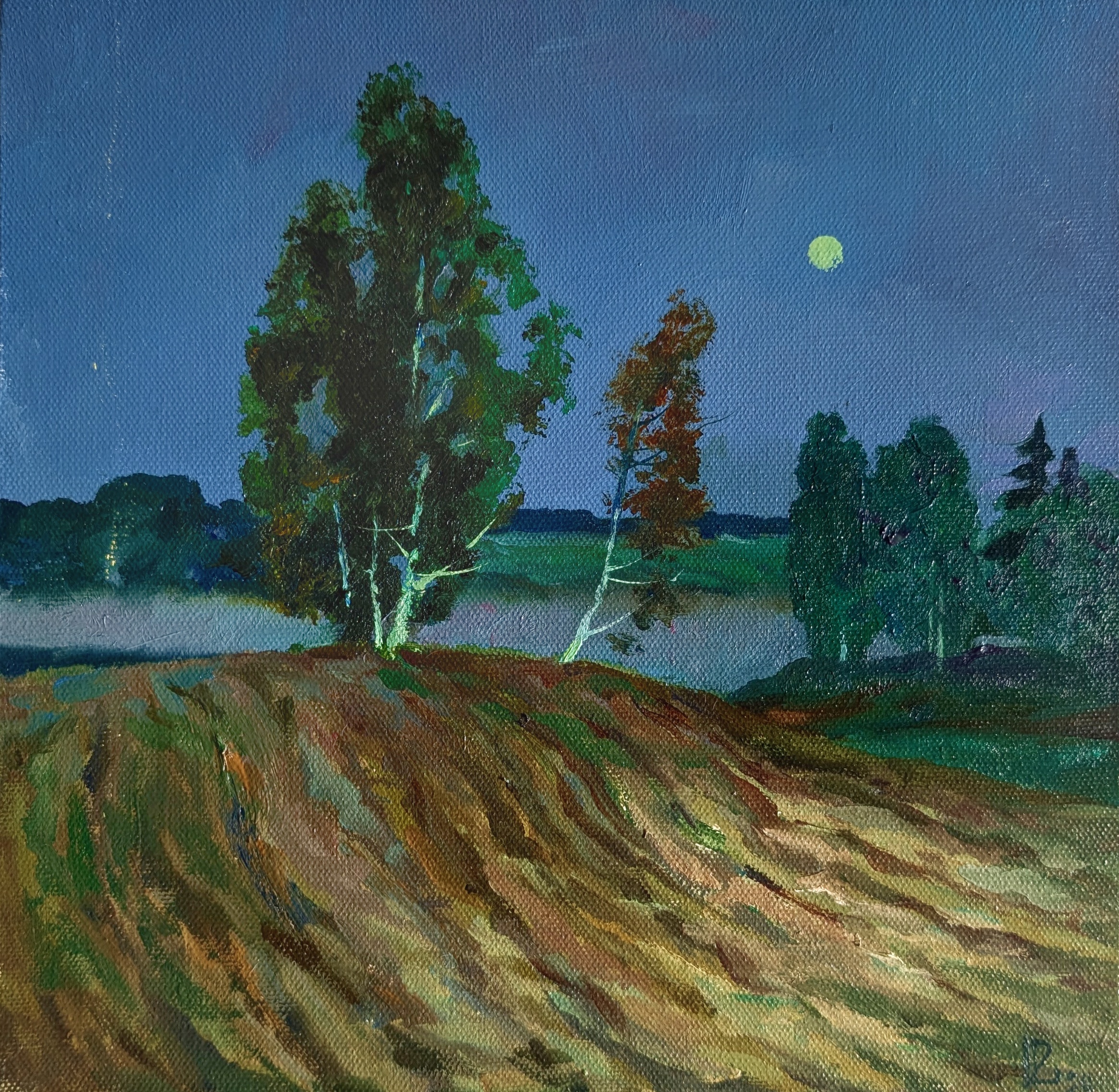 Вечерний звон. - 1, Евгения Давлетшина, Купить картину Масло