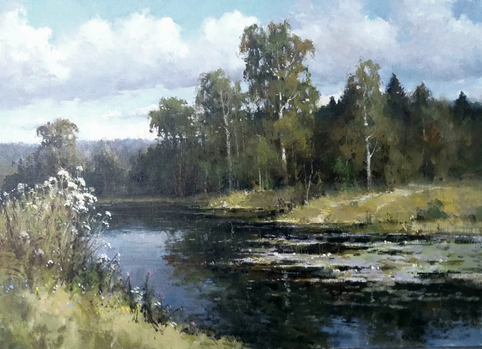 Речка - 1, Александр Кремер, Купить картину Масло