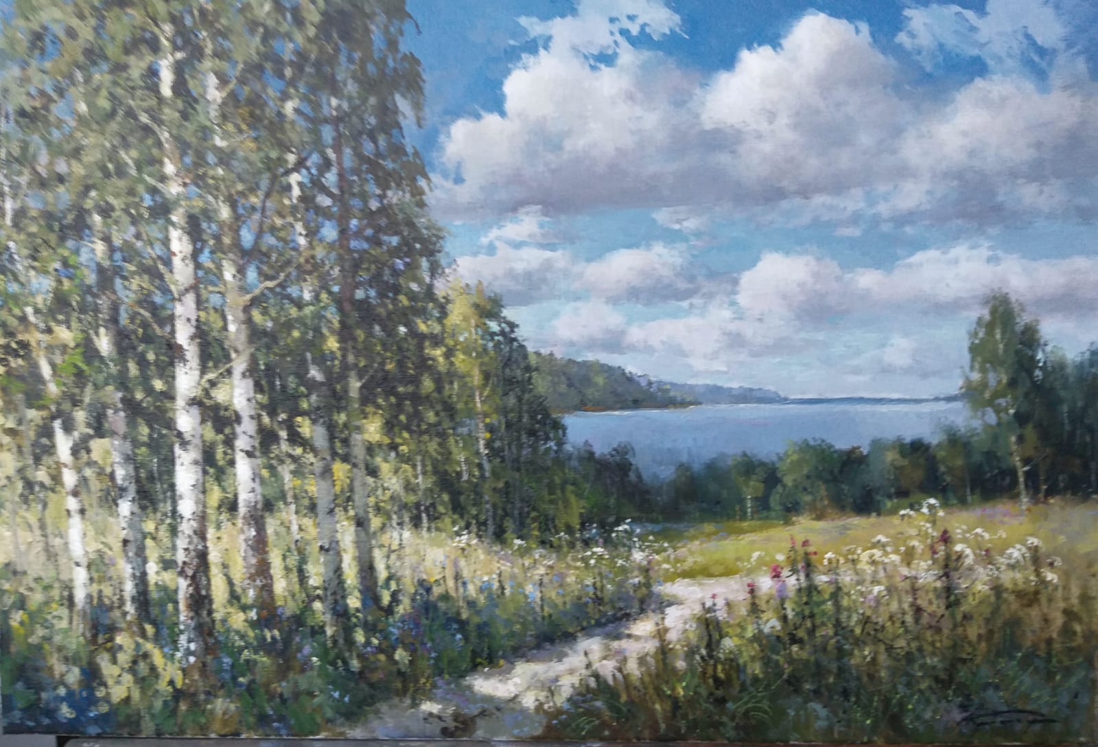 Березки - 1, Александр Кремер, Купить картину Масло