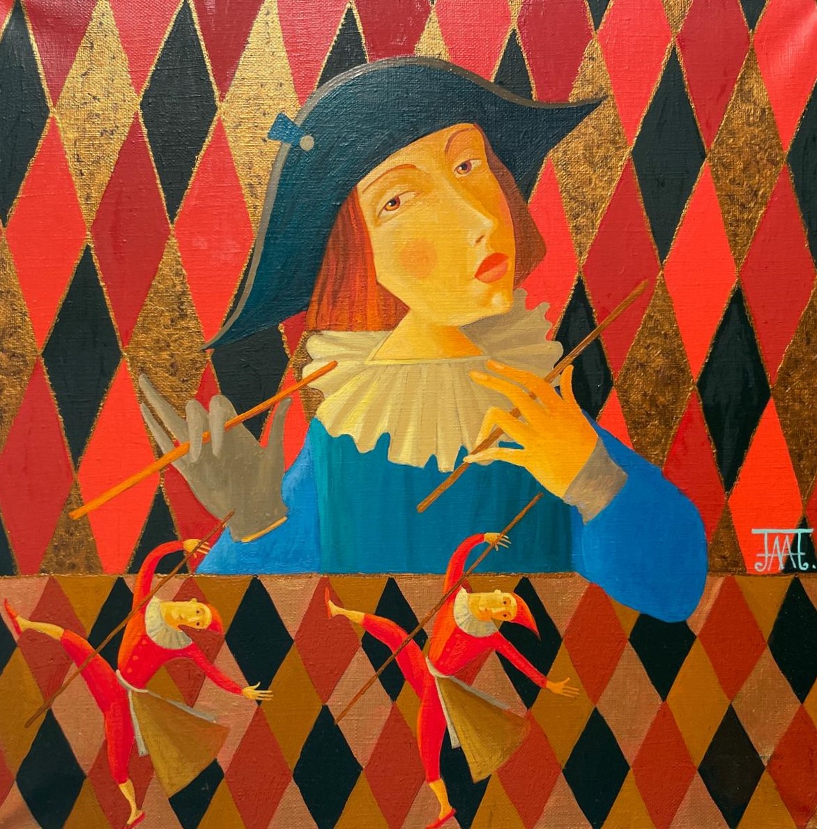 Кукловод I - 1, Алла Липатова , Купить картину Масло