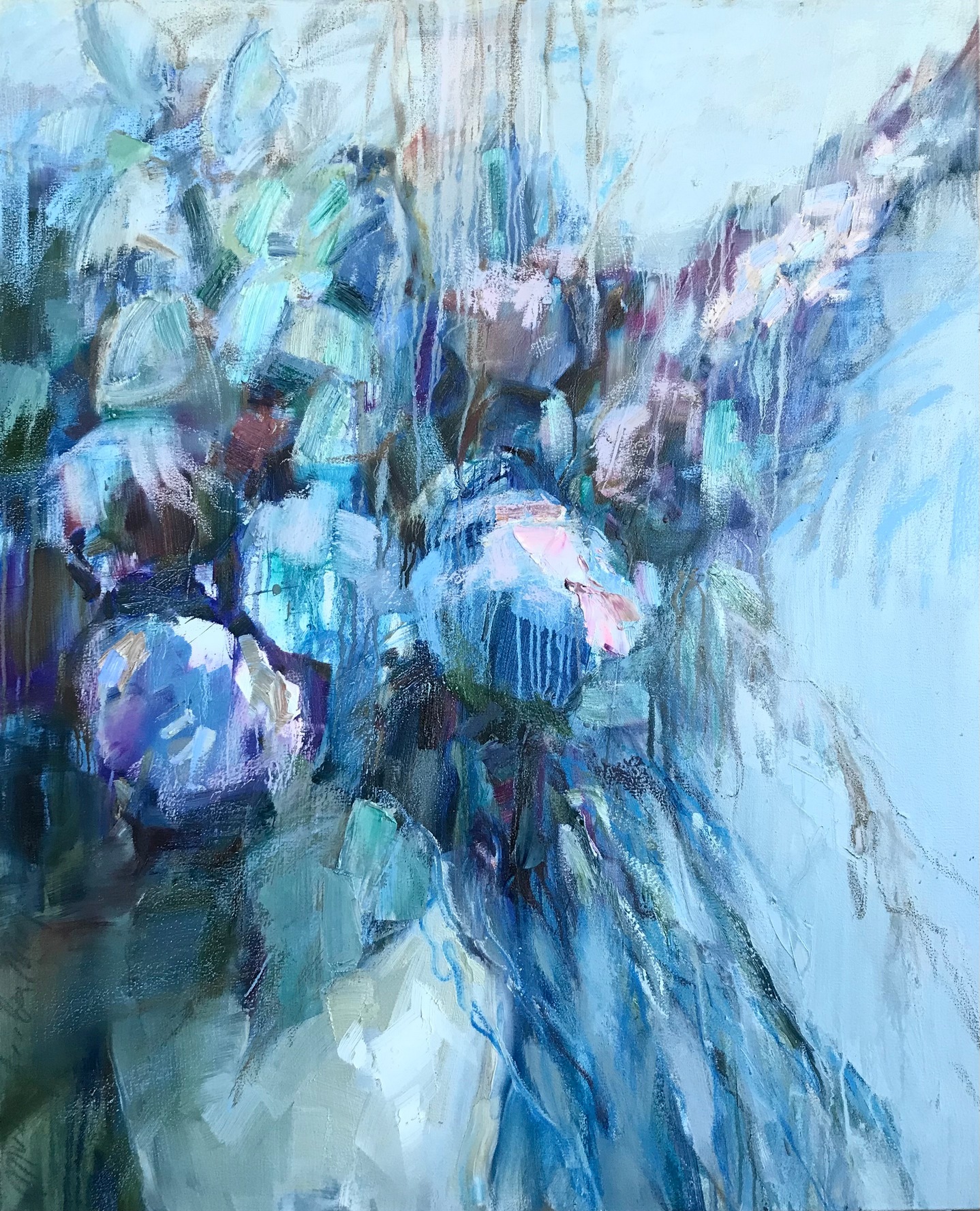 Холодный букет - 1, Мария Тимофеева, Купить картину Масло