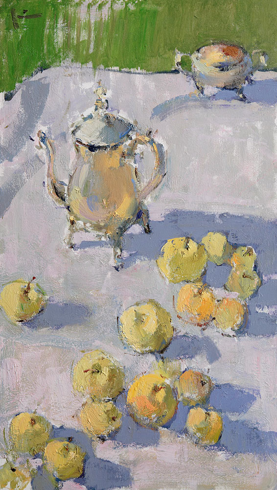 Яблочный день - 1, Вячеслав Короленков, Купить картину Масло