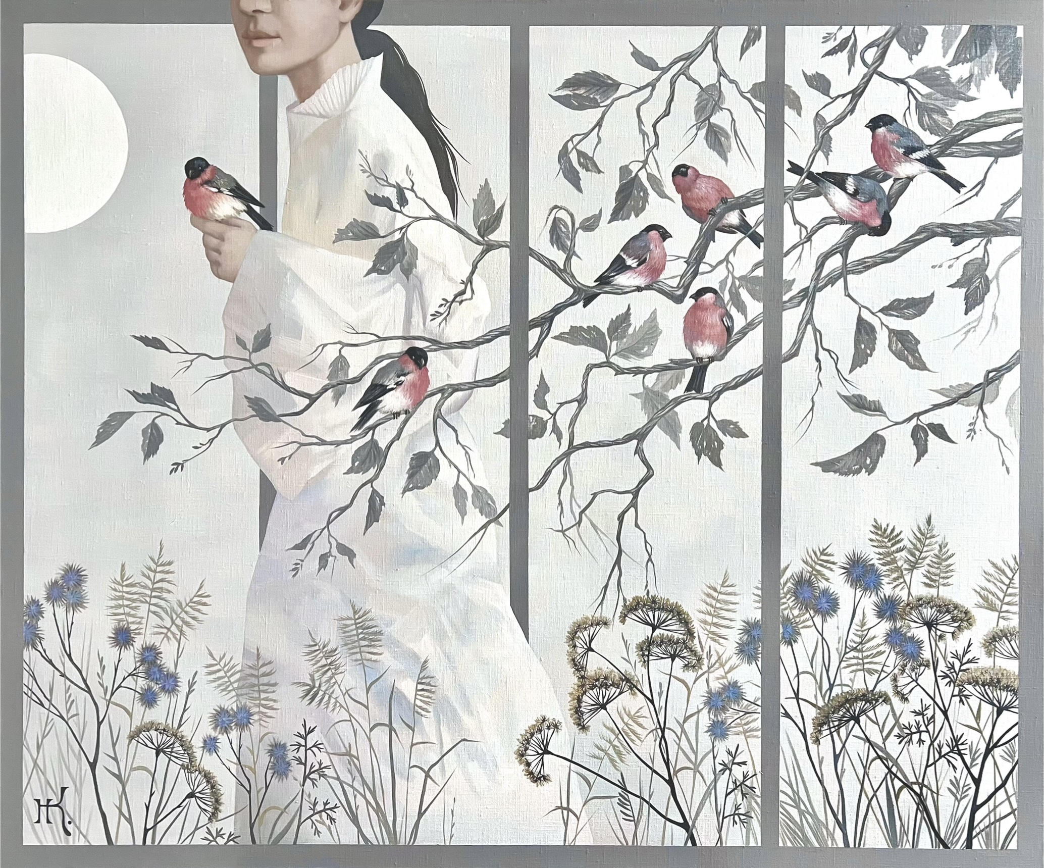 Зимнее солнце - 1, Наталья Климова, Купить картину Масло