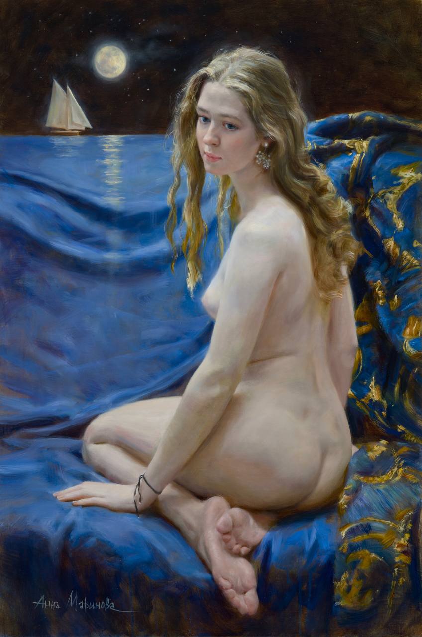 Мечты о море - 1, Анна Маринова, Купить картину Масло