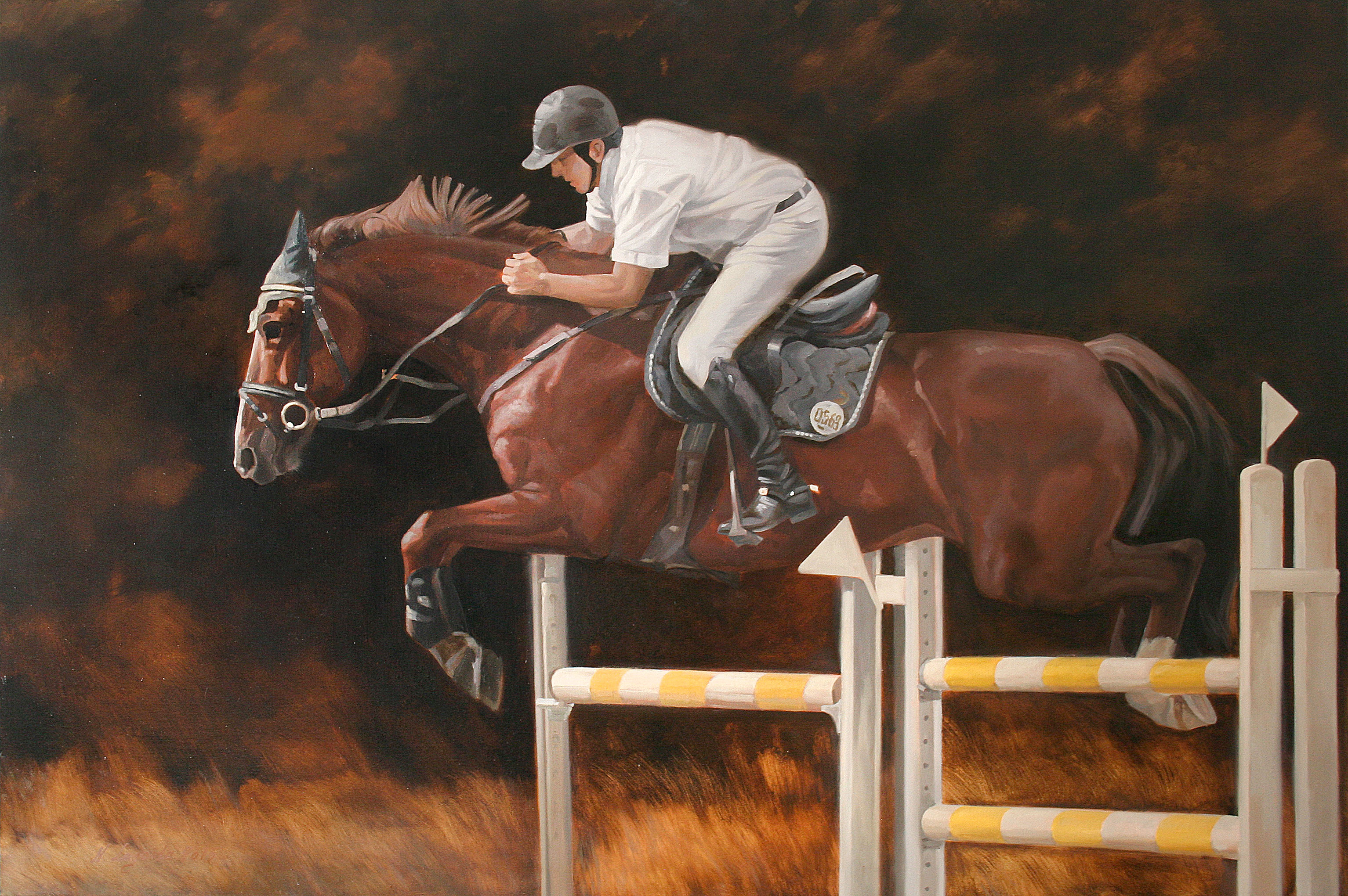 Барьер - 1, Николай Лагойда, Купить картину Масло