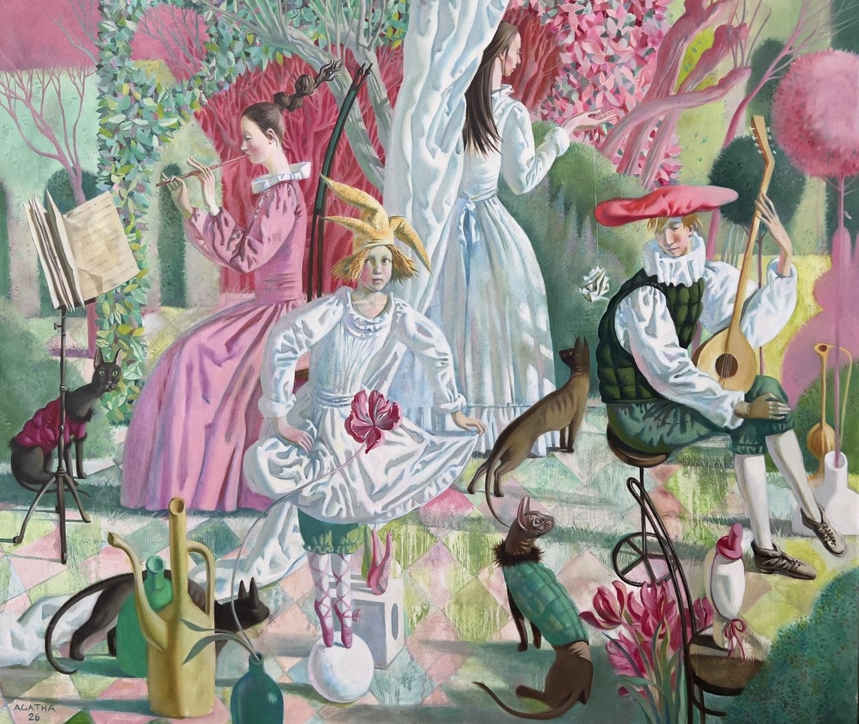 Музыка - 1, Агата Белая , Купить картину Масло