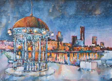 Огни большого города