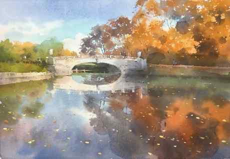 Листопад в парке