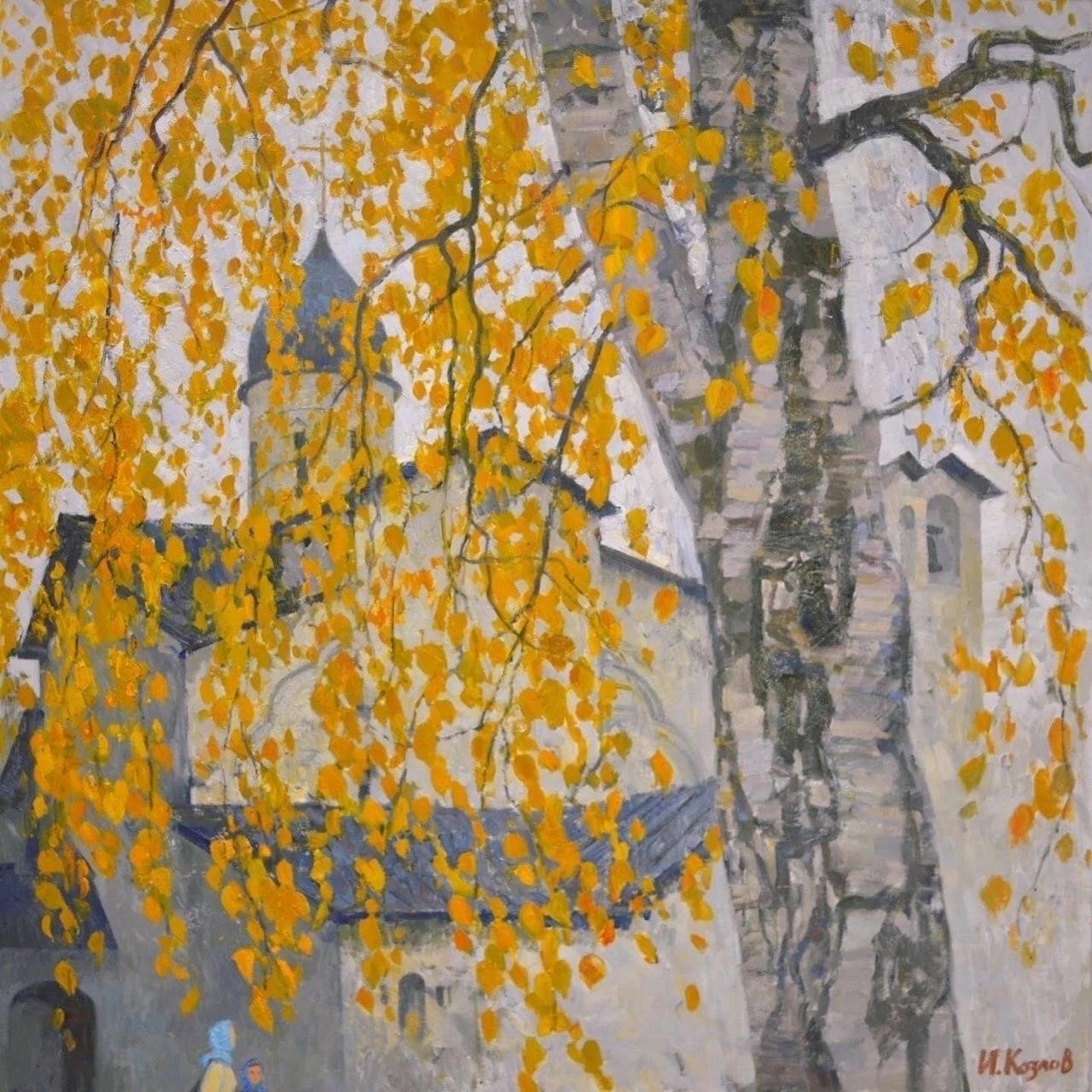 Золотой покров - 1, Козлов Илья, Купить картину Масло