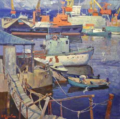 После дождя. Канонерский остров