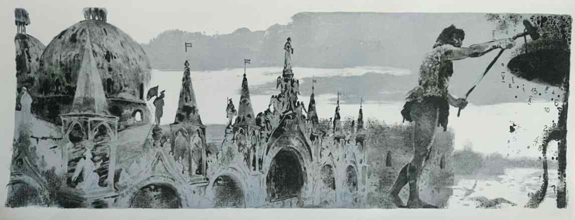 На часовой башне святого Марка. Лист I