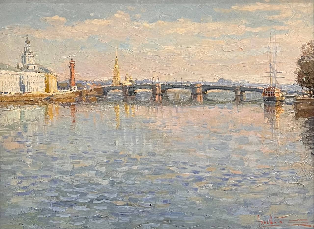 Дворцовый мост - 1, Сергей Ляхович, Купить картину Масло