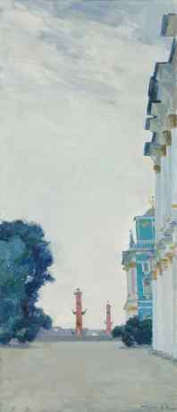 Белая ночь у Эрмитажа