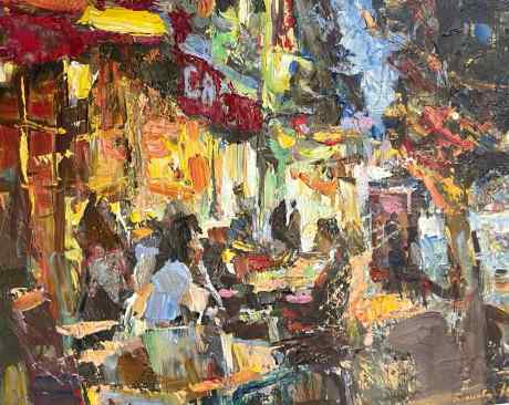 Вечерние улицы, Париж