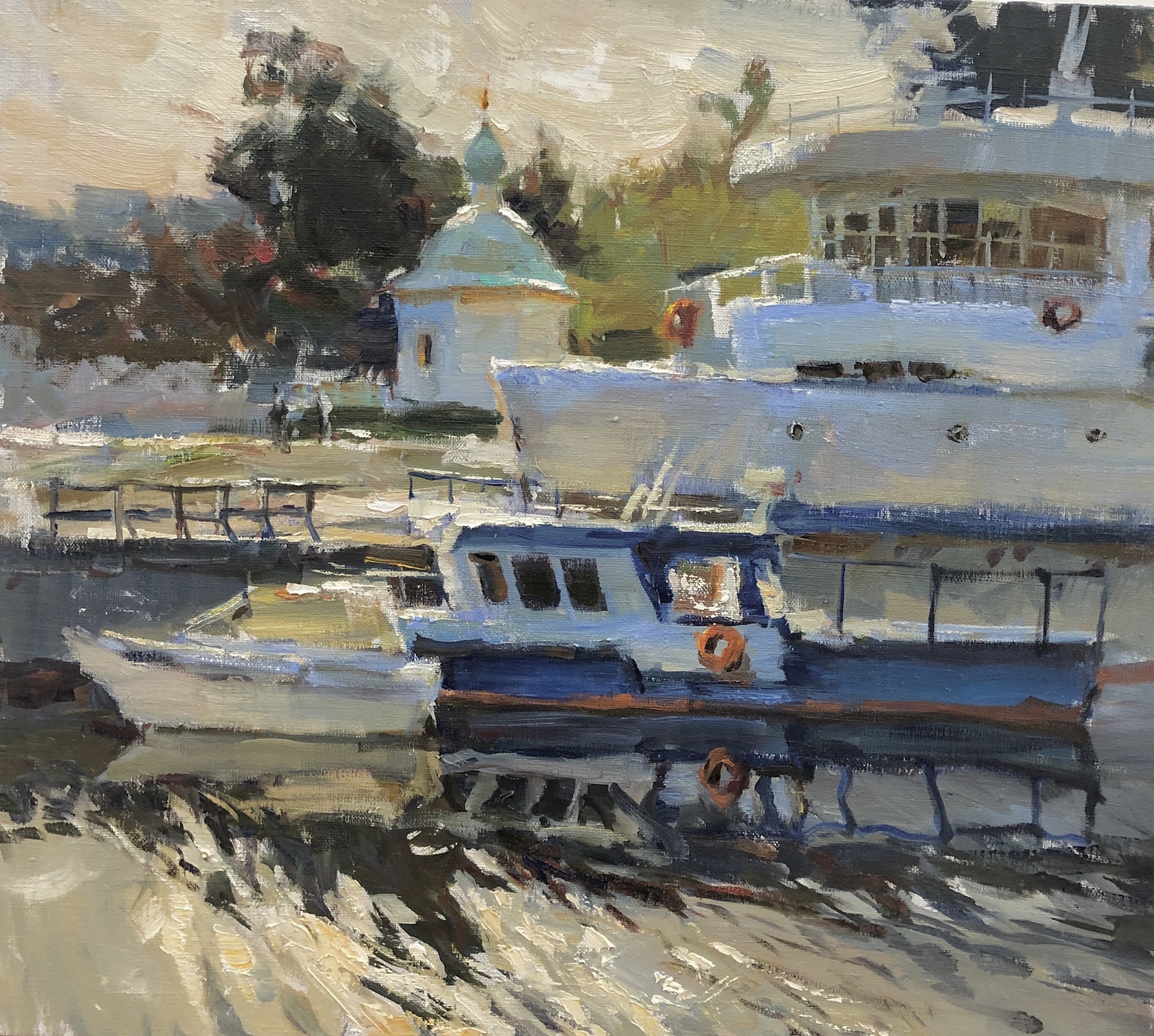 Причал  - 1, Юлия Косцова, Купить картину Масло