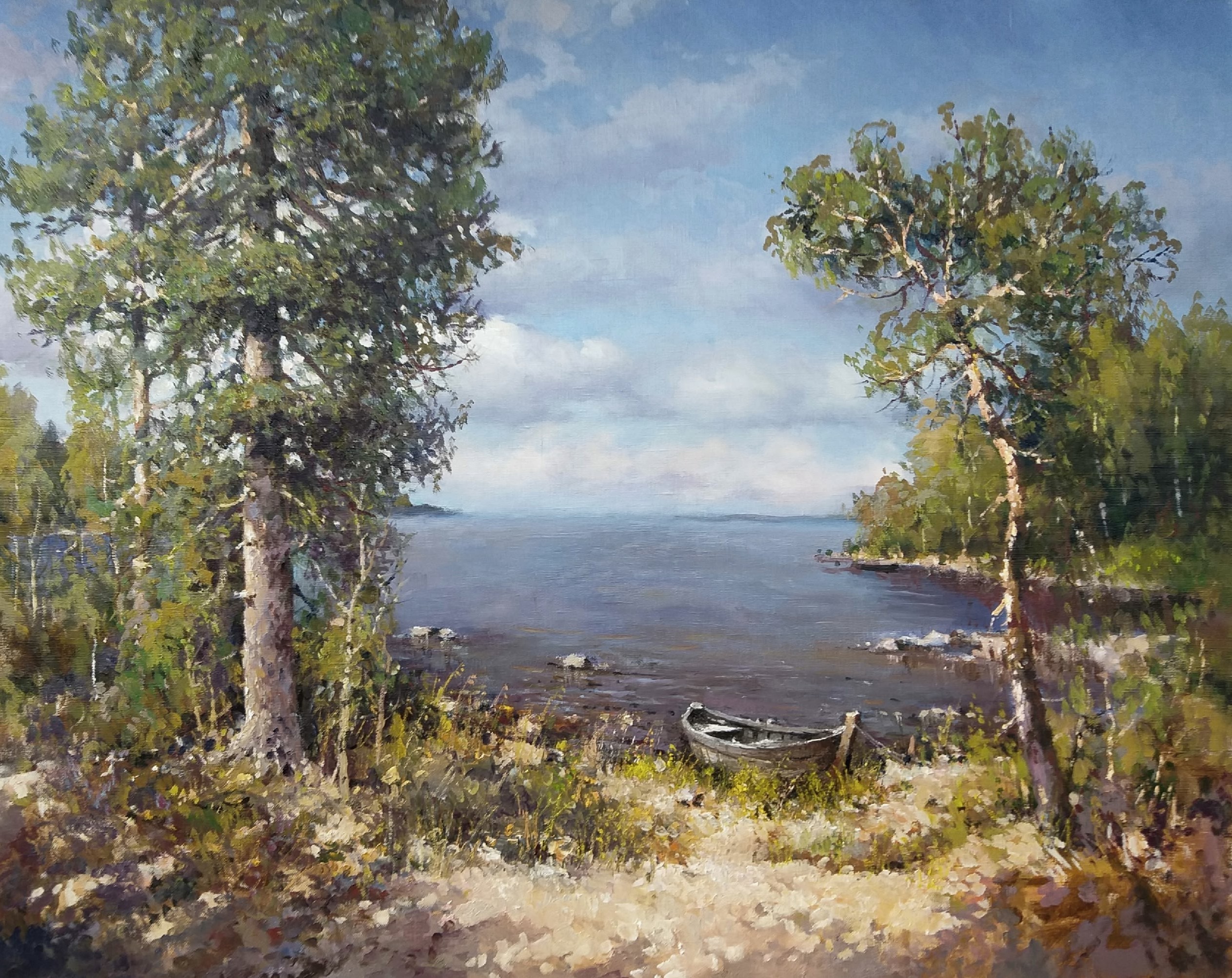 Лодка - 1, Александр Кремер, Купить картину Масло