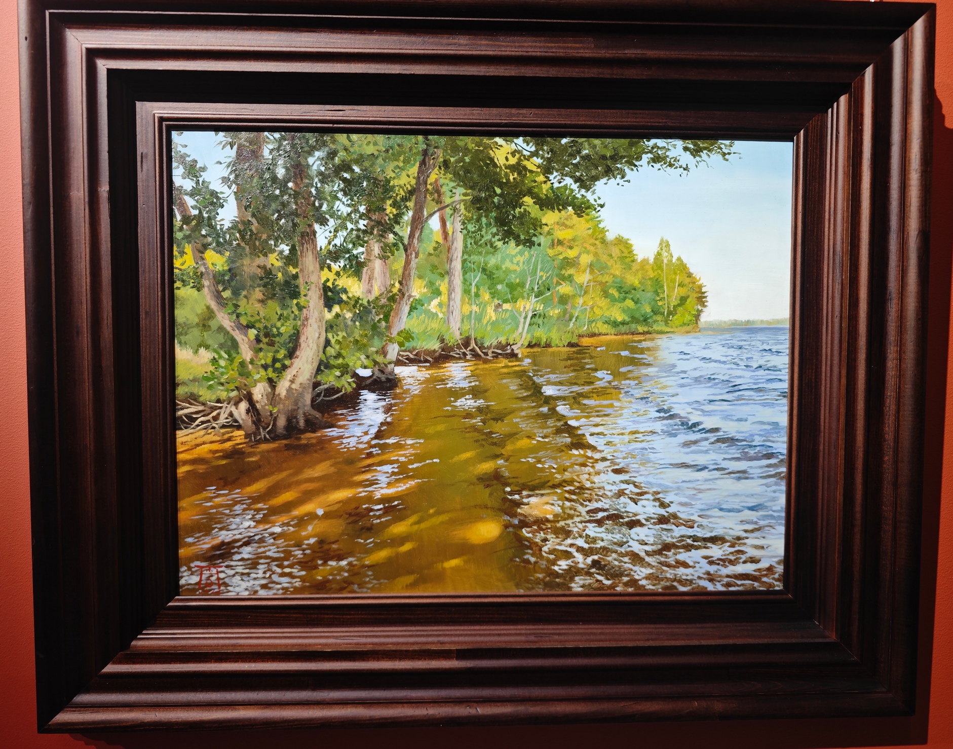 Отмель. Озеро Горовалдайское - 2